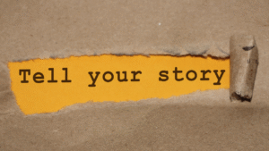 Tell real stories to build personal brand.